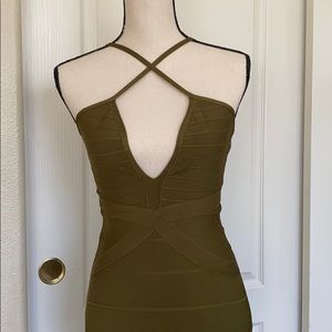 HMS Bandage dress- army green M